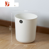 三维工匠客厅垃圾桶现代简约家用厨房卫生间厕所卧室宿舍办公室无盖大容量