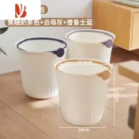 三维工匠垃圾桶家用现代简约客厅卧室厨房卫生间厕所办公室高颜值无盖纸篓