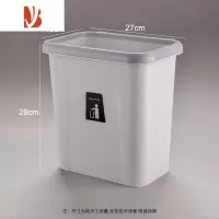 三维工匠厨房垃圾桶挂式专用收纳桶家用壁挂厨余干湿分离悬挂桶带盖卫生桶