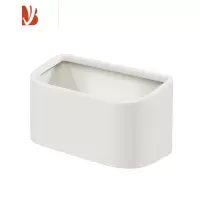 三维工匠卫生间垃圾桶窄小ins风壁挂式收纳桶大容量简约现代小垃圾桶桌面