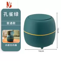 三维工匠桌面垃圾桶迷你家用可爱桌上办公室客厅ins风小号带盖创意纸篓筒