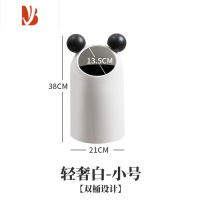 三维工匠创意垃圾桶可爱家用大号卡通米奇厨房卫生间厕所客厅轻奢ins风