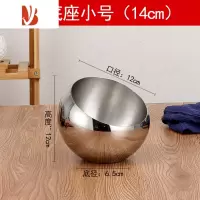 三维工匠不锈钢桌面垃圾桶家用厨房办公室茶几收纳桶盒餐桌清洁KTV烟灰缸