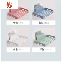 三维工匠镂空沥水香皂盒1个 1个[颜色随机]
