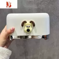 三维工匠轻奢纸巾盒客厅茶几抽纸盒家用卡通餐巾纸盒高级感创意纸抽盒 轻奢可爱狗抽纸盒