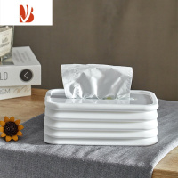 三维工匠升降抽纸盒硅胶车载纸巾餐茶几客厅桌面弹性弹簧托弹力片 硅胶(白色)