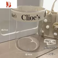 三维工匠ins风纸巾盒高级感网红抽纸盒家用客厅轻奢创意餐巾纸盒子纸抽盒 垃圾桶大号 送针织带