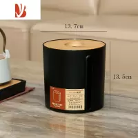三维工匠创意北欧侧抽纸巾盒卫生间厕所卷纸筒家用客厅厕纸盒收纳盒纸抽盒 6545北欧黑