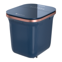 [荣事达旗下]亚摩斯热浪足浴桶12L容量500W功率智能触控可定时足浴盆