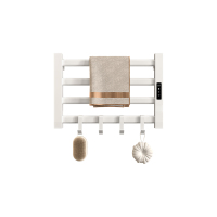 [自营同款]SIOYIE芯毅 德国品牌 卫生间免打孔毛巾架酒店智能电热毛巾架厕所浴室浴巾架毛巾烘干架