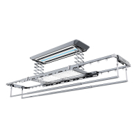 (免费安装)好易点(Hooeasy)电动晾衣机晾衣架 全域风干 杀菌消毒 智能语音控制 超薄隐藏式晾衣杆H31S