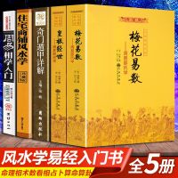 全套5册 周易相学入+奇遁甲详解+住宅商铺  学周易邵氏学梅花易数皇极经世易经全书正版图解入命理相术数占卜算命