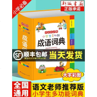 2021正版小学生成语词典小学多功能大全四字最新版彩图彩色版新华字典中小学大词典中华现代汉语词语儿童大字典解释书出版