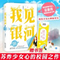 [超级喜欢你书签]正版新书 我见银河 云拿月著 小清欢 都市言情爱情校园小说 女  书 甜宠文 清甜初恋系列 偶像剧