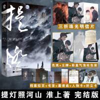 提灯照河山 淮上著 彩盒包装+色纸+折立卡+邀请函 破云提灯映桃花作者晋江文学城  小说实体书 家国恩仇青春古代
