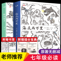 2本组合骆驼祥子和海底两万里正版书 初中生七年级下册课外书必读 原著正版老舍初中生名著书籍阅读 海底两万里和骆驼祥子