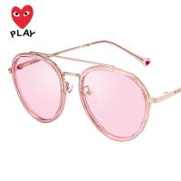 川久保玲新款gm墨镜女潮流网红眼镜近视偏光太阳镜男防紫外线3906