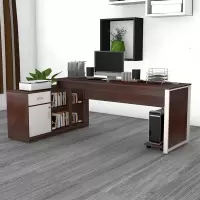 是尚 L型安检桌4500*800*760mm+1800*600*760mm