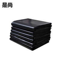 是尚 po黑色手提垃圾袋 双面4丝 40*62cm 个
