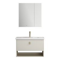 九牧JOMOO家用浴室柜组合多层实木卫生间洗手盆JAG219-216(不含安装)