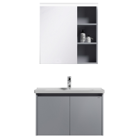 九牧(JOMOO)卫浴现代简约浴室柜组合易洁陶瓷盆卫生间洗手洗脸池JAG241(不含安装)