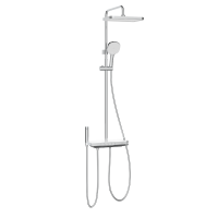 九牧JOMOO卫生间恒温琴键花洒家用琴键置物淋浴器套装JLY305