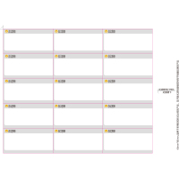 价签纸 40x80cm 100张