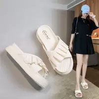 权小威 增高拖鞋女百搭厚底舒适轻便可外穿凉拖沙滩鞋女