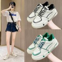 权小威 新款低帮鞋女2022秋冬新款韩版时尚厚底小白鞋休闲百搭学生女板鞋