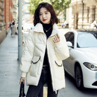 权小威 羽绒服2022年冬季新款韩版宽松加厚保暖白鸭绒女士派克服女小个子休闲短款外套女潮