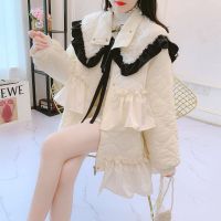 权小威 棉服外套女2022年秋冬新款韩版时尚气质高端名媛洋气甜美高级设计感小个子洋气棉衣棉袄