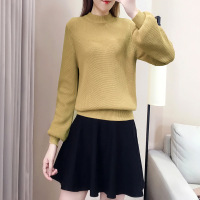 权小威 大码胖mm秋装套头针织衫胖妹妹时尚洋气时髦女式毛衣