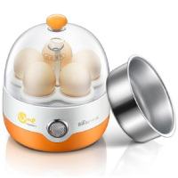 小熊煮蛋器迷你单层家用蒸蛋器自动断煮鸡蛋神器预约定时ZDQ-2201