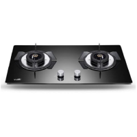 华帝JZT-B8407B燃气灶钢化玻璃液天然气台嵌入式双眼灶