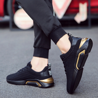 述雅春季球鞋韩版潮流运动休闲男士百搭板鞋开车防臭帆布男鞋跑步潮鞋