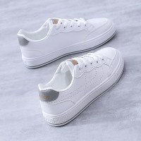 述雅女鞋新款2021秋季百搭学生平底春秋女鞋季薄款休闲简约板鞋