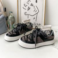 述雅沐琹加绒鞋女2021年春秋网红ins街拍潮休闲绒保暖板鞋子冬季