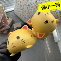 述雅可爱卡通半包头拖鞋女外穿2022年春夏新款软底凉拖百搭懒人拖