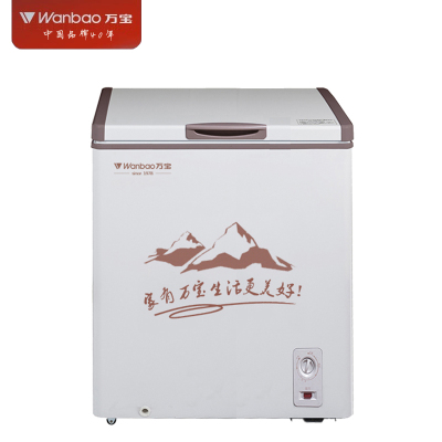 万宝(Wanbao)BC/BD-142 卧式冷柜 冷藏冷冻转换冷柜 单温节能迷你小冰柜家用线下冰箱