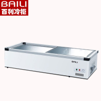 百利(BAILI)SD-200D卧式冷柜冷藏冷冻柜转换冰柜225L 水果蛋糕摆摊专用冰柜玻璃门烧烤熟食卤味麻辣烫保鲜冰箱