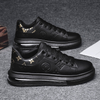 苏芈欧洲站男休闲皮鞋百搭潮鞋网红韩版潮流气垫板鞋2021春季新款夏季