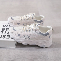 苏芈2021早春新款女鞋鞋子学生韩版夏季网面透气增高厚底运动老爹ins