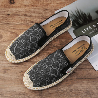 苏芈豆豆鞋男社会精神小伙夏季懒人一脚蹬渔夫鞋子男士休闲老北京布鞋