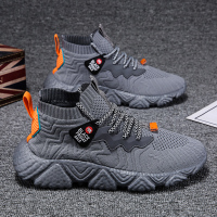 苏芈高帮运动男鞋网红夏季透气网面休闲跑步老爹男士中帮篮球潮鞋