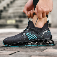 苏芈男鞋秋季透气2020新款男士运动鞋休闲百搭跑步潮鞋夏天薄款网面鞋