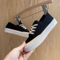 苏芈帆布鞋女2022年夏新款豹纹女鞋休闲厚底鞋子大头单鞋百搭板鞋薄款