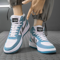 苏芈男鞋冬季高帮板鞋增高篮球运动潮鞋加绒保暖