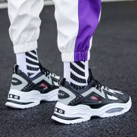 苏芈男鞋夏秋季2021新款鞋子运动百搭老爹潮鞋透气ins火潮流休闲鞋