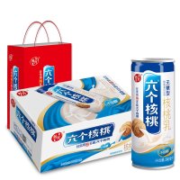 六个核桃无糖型240ml*20核桃味单箱