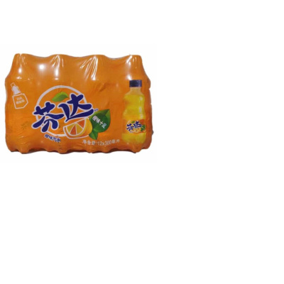 芬达(Fanta) 橙味汽水 300ml*12瓶/箱 可口可乐荣誉出品